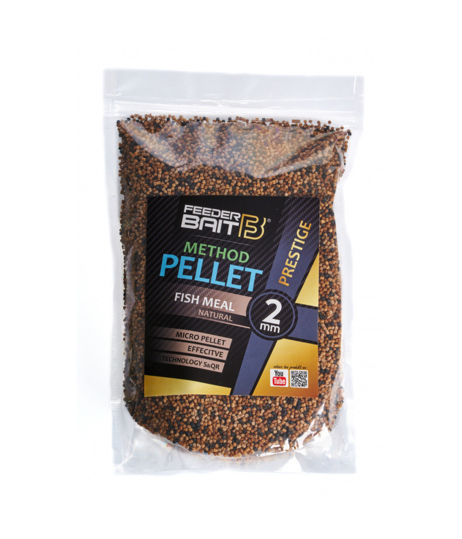 FEEDER BAIT - Pellet Prestige Natural 2mm FEEDER BAIT - Pellet Prestige Natural 2mm