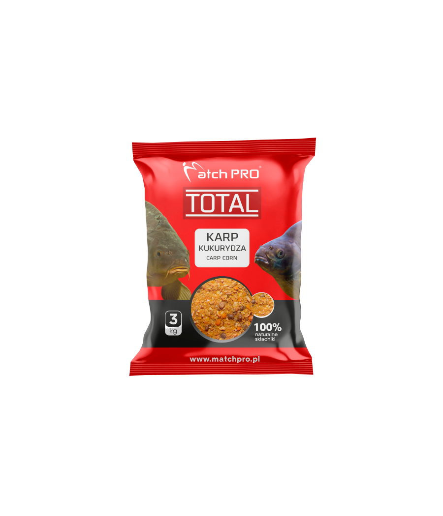 TOTAL KARP KUKURYDZA Zanęta MatchPro 3kg