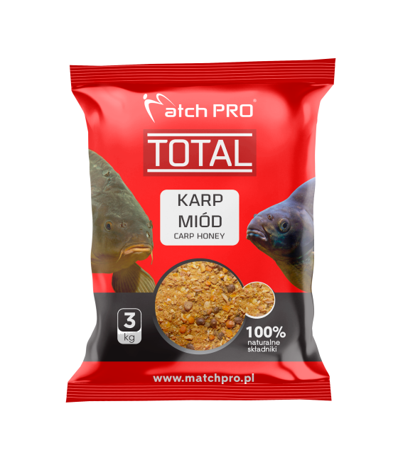 TOTAL KARP MIÓD Zanęta MatchPro 3kg