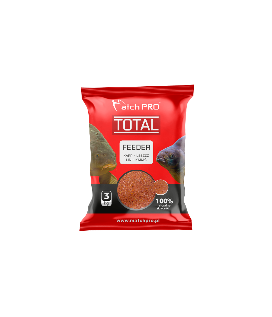 TOTAL FEEDER KARP LESZCZ LIN KARAŚ Zanęta MatchPro 3kg
