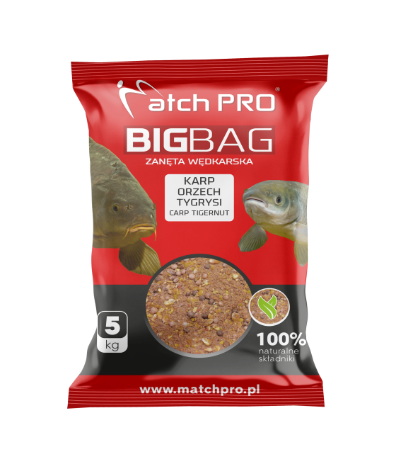 BIG BAG KARP ORZECH TYGRYSI Zanęta MatchPro 5kg