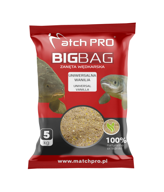 BIG BAG UNIWERSALNA WANILIA Zanęta MatchPro 5kg