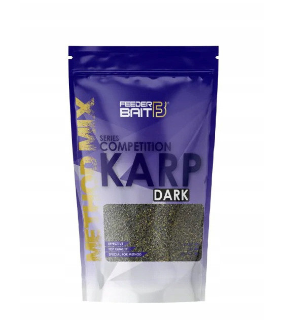 FEEDER BAIT - METHOD MIX COMPETITION CARP DARK 800G