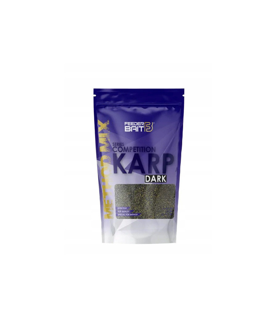 FEEDER BAIT - METHOD MIX COMPETITION CARP DARK 800G FEEDER BAIT - METHOD MIX COMPETITION CARP DARK 800G