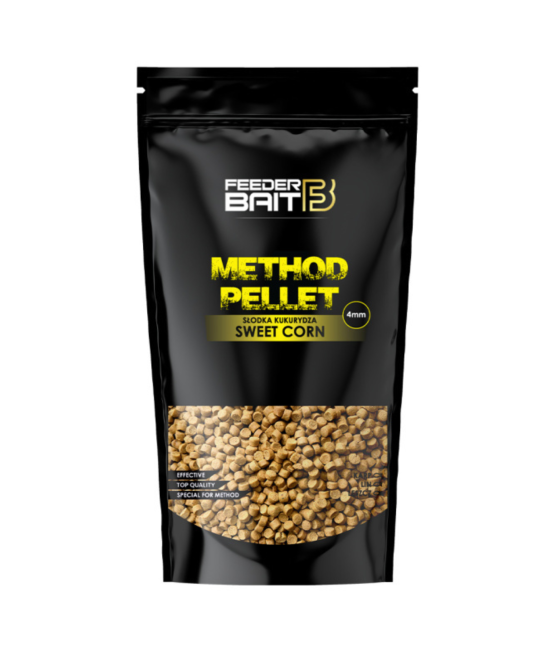 Pellet 4mm FEEDER BAIT 800g - Słodka Kukurydza