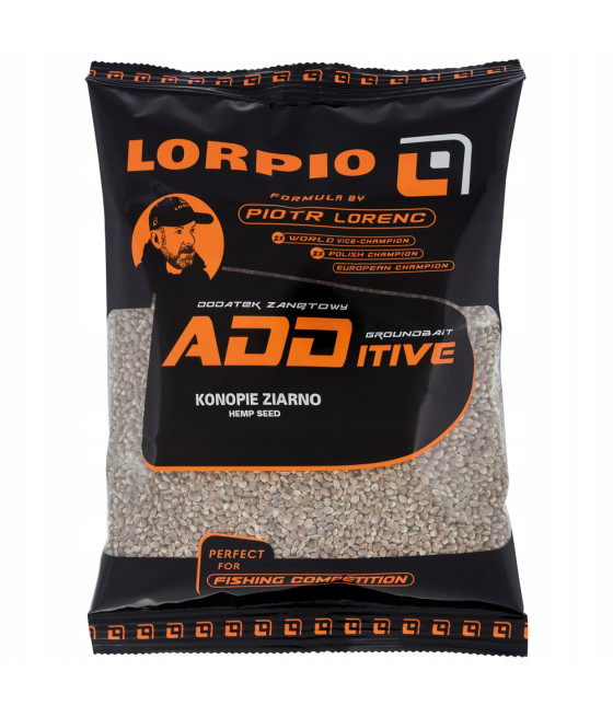 DODATEK DO ZANĘT LORPIO KONOPIE ZIARNO 600g