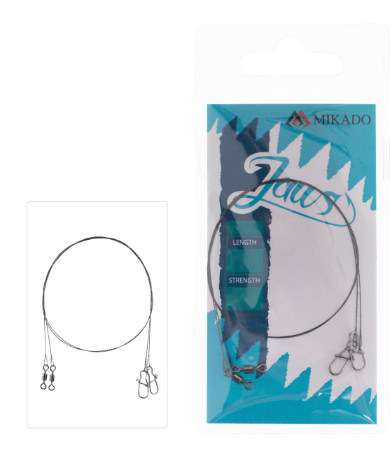 Przypon Wolframowy MIKADO JAWS 25cm/18kg