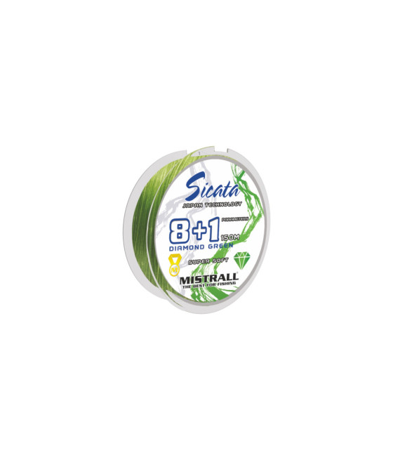 Plecionka Mistrall Sicata 8+1 0,12mm 150m 11,20kg