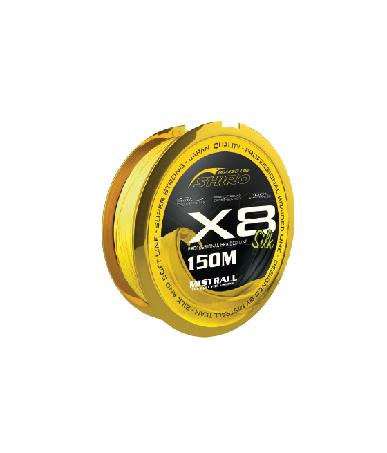Plecionka Shiro Mistrall X8 150m 0,10mm 7,1kg Super Strong Japan