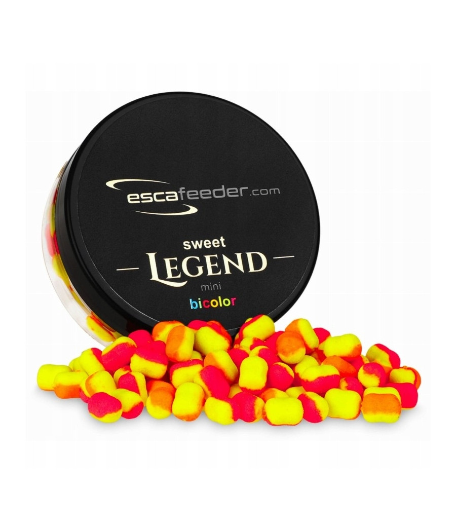 Kulki Esca Feeder Wafters Sweet Legend Mini Dual Bicolor 6mm Kulki Esca Feeder Wafters Sweet Legend Mini Dual Bicolor 6mm