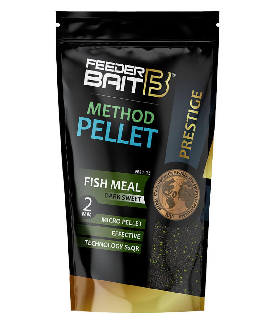 PELLET FEEDER BAIT - 2MM DARK SWEET PRESTIGE 800g