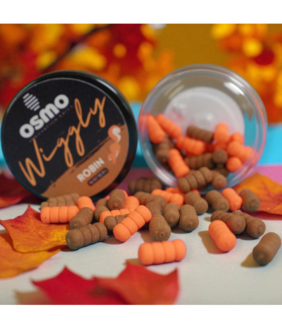 Kulki Osmo Mini Robak Wiggly Wafters 6x12mm Robin