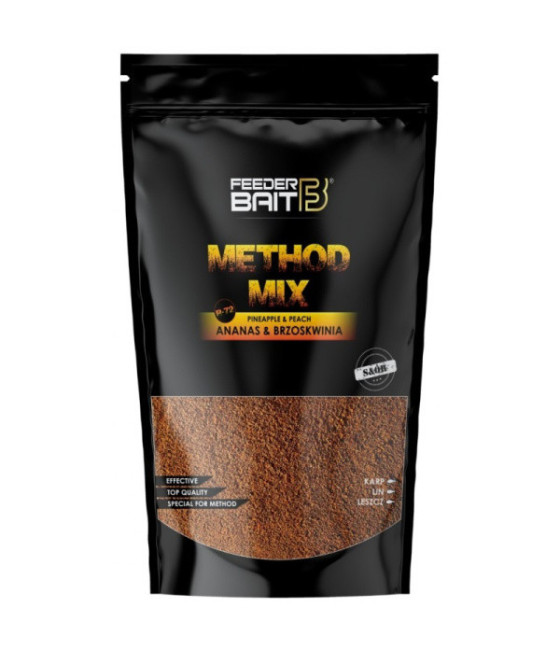 Method Mix R72 Brzoskwinia Ananas 800g - Feeder Bait