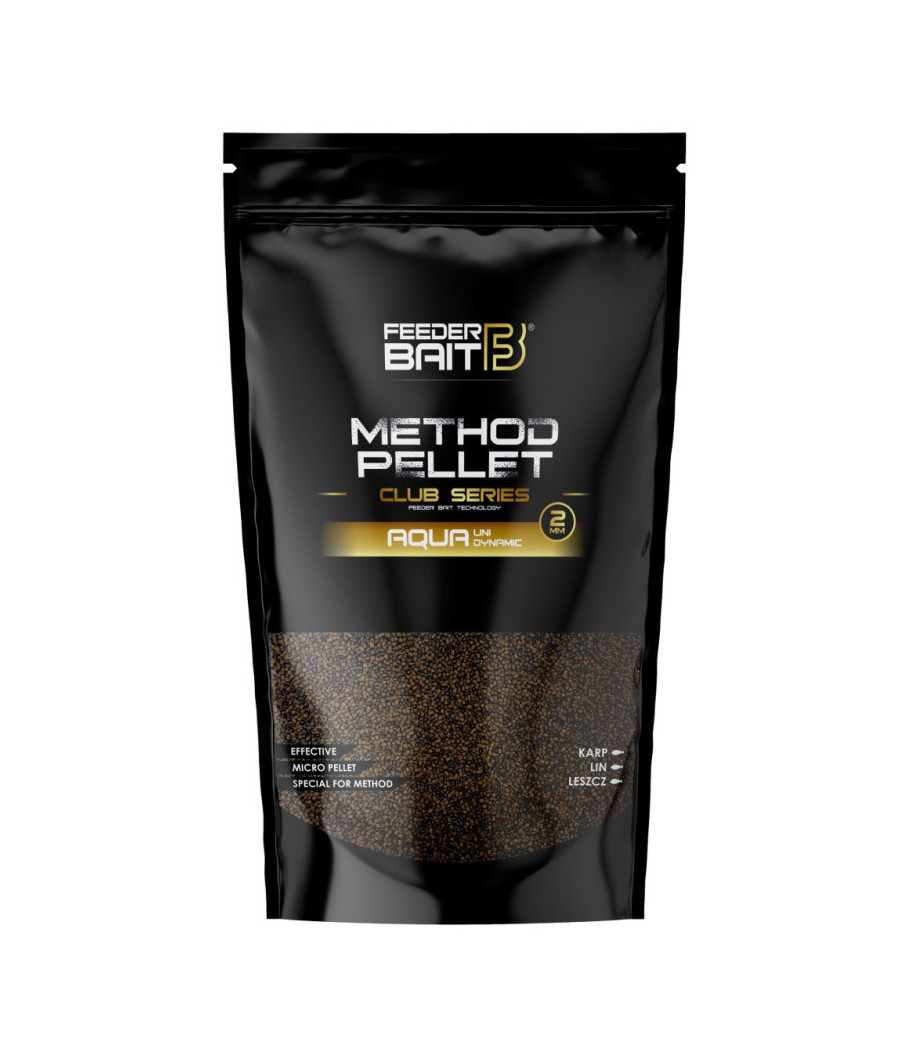 Method Pellet Club Series 2mm 800g czarny black - Feeder Bait Method Pellet Club Series 2mm 800g czarny black - Feeder Bait
