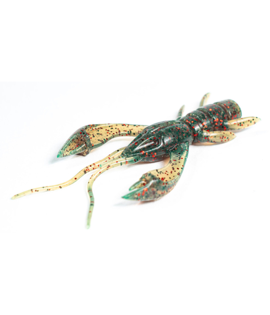 Raczki Real Craw 1.5", KOLOR 019 - Motor Oil/Red FISHUP 10SZT