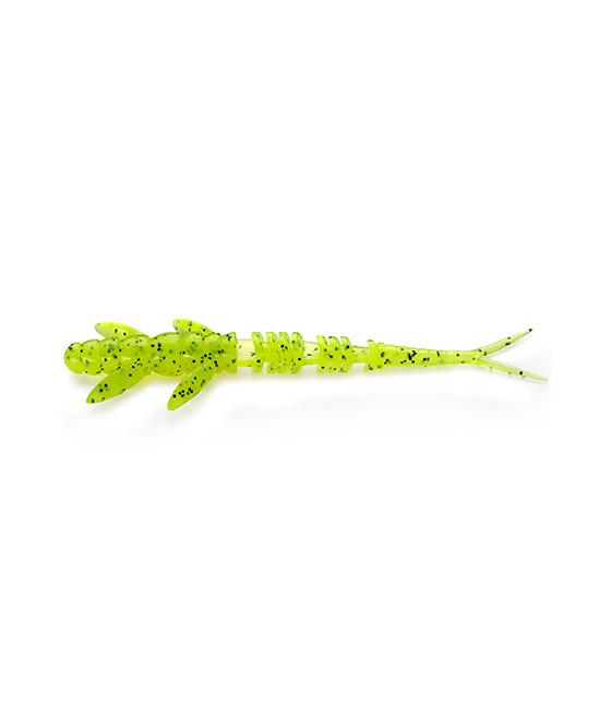 GUMY Flit 2", KOLOR 055 - Chartreuse/Black FISHUP 9SZT