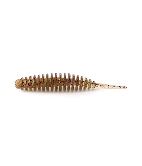 GUMY Tanta 2", KOLOR 045 - Green Pumpkin/Red & Black 9SZT FISHUP