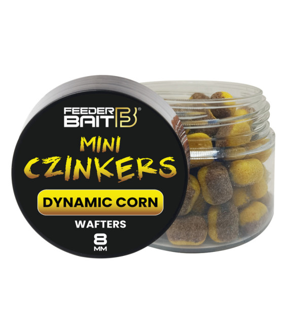 KULKI MINI CZINKERS DYNAMIC CORN WAFTERS 8mm Feeder Bait