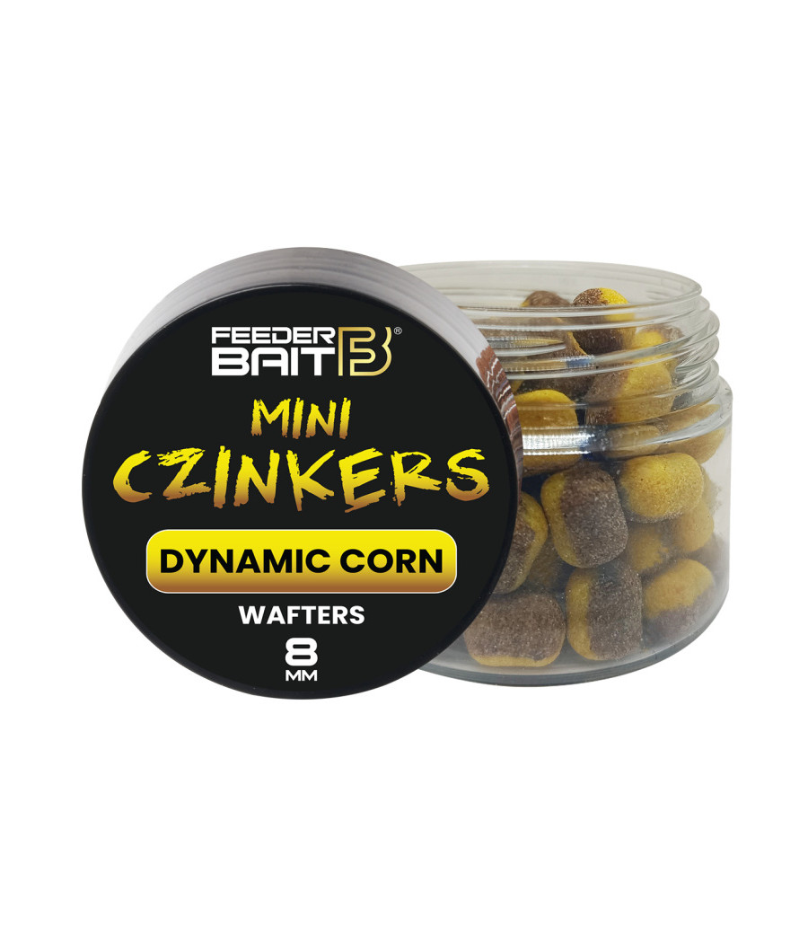 KULKI MINI CZINKERS DYNAMIC CORN WAFTERS 8mm Feeder Bait KULKI MINI CZINKERS DYNAMIC CORN WAFTERS 8mm Feeder Bait