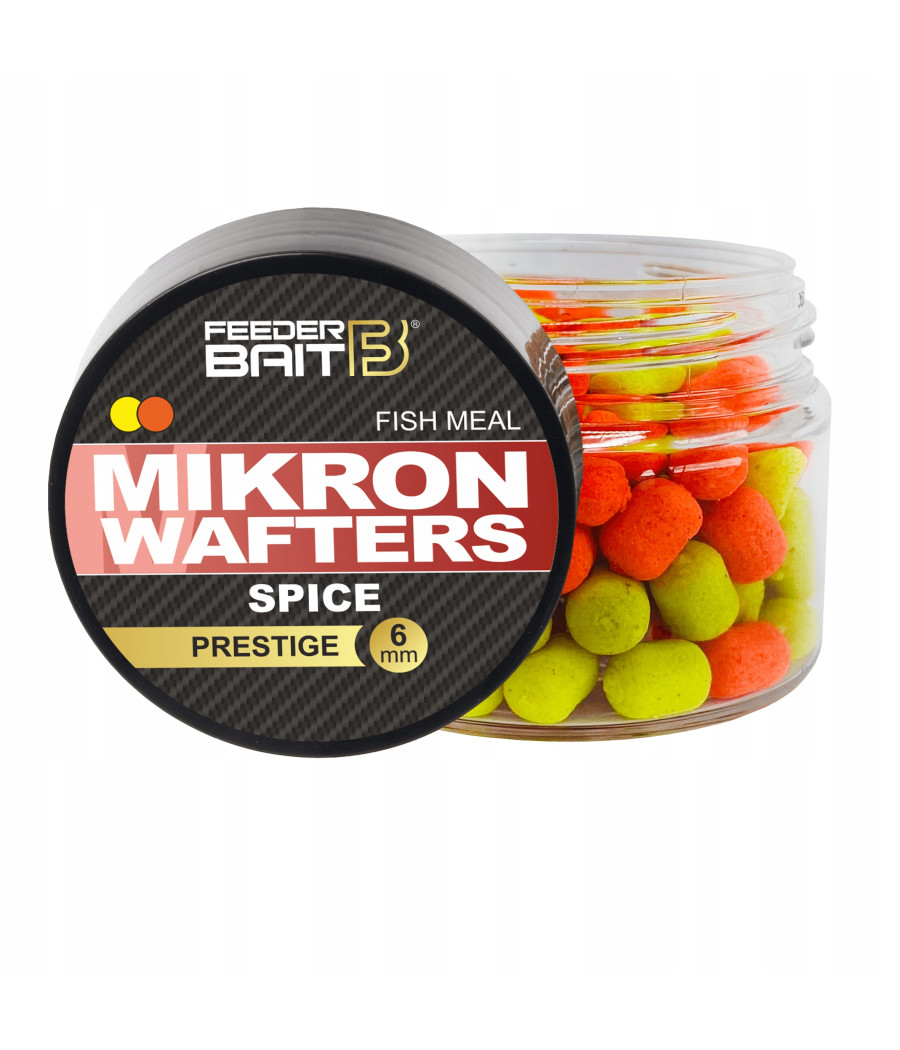 KULKI MIKRON WAFTERS SPICE 6mm Feeder Bait KULKI MIKRON WAFTERS SPICE 6mm Feeder Bait