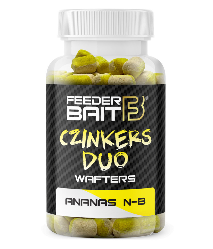 KULKI CZINKERS DUO WAFTERS ANANAS & N-B 6/9mm Feeder Bait KULKI CZINKERS DUO WAFTERS ANANAS & N-B 6/9mm Feeder Bait