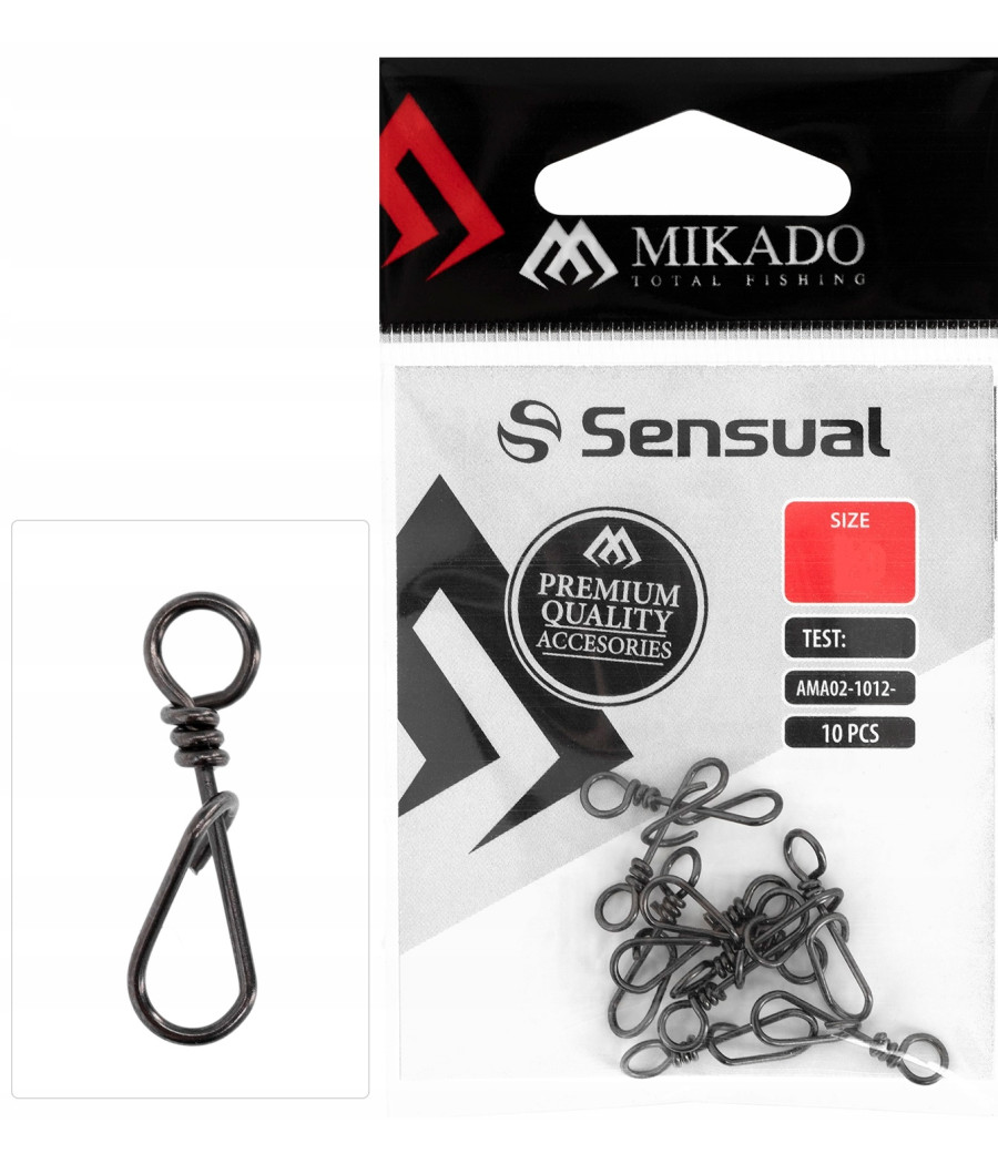 Agrafka szybkiej wymiany Mikado rozm. L Op.10szt