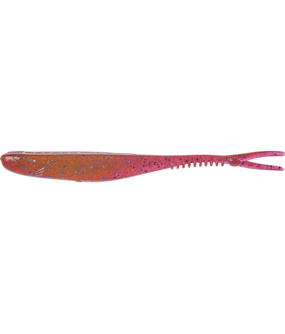 GUMA Victim V-Tail 2.5" 63mm UV KOLOR 900 SELECT 7SZT - ATRAKTOR SHRIMP SCENT