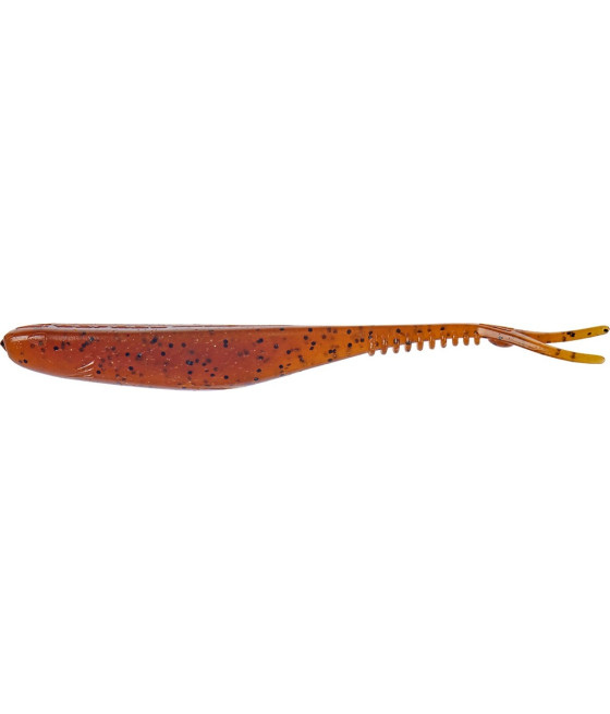 GUMA Victim V-Tail 4" 100mm KOLOR 128 SELECT 5SZT - ATRAKTOR SHRIMP SCENT
