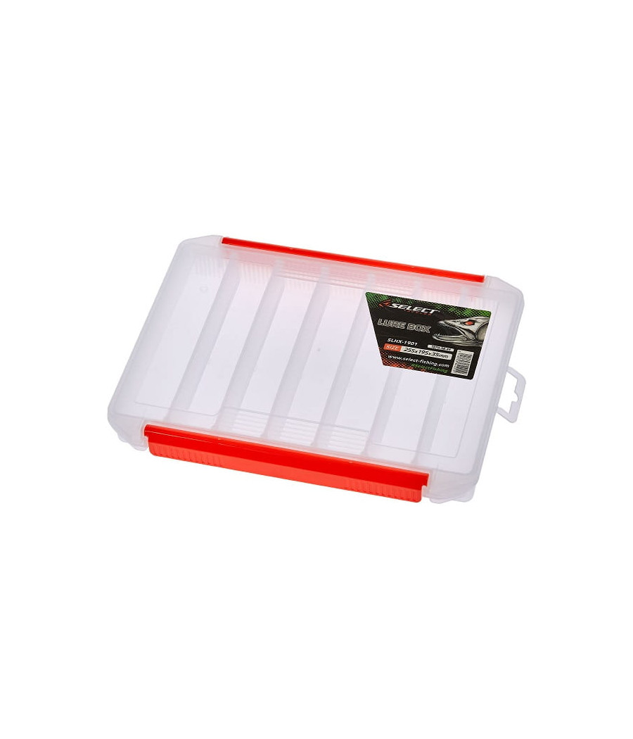 Pudełko Select Lure Box SLHX-1901 25.5х19.5х3.5cm Pudełko Select Lure Box SLHX-1901 25.5х19.5х3.5cm