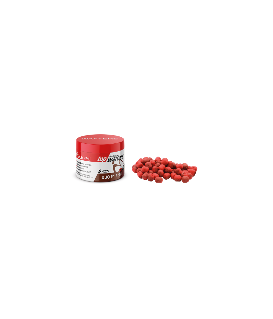 KULKI TOP DUMBELLS WAFTERS DUO F1 FISH 8mm 20g MatchPro KULKI TOP DUMBELLS WAFTERS DUO F1 FISH 8mm 20g MatchPro