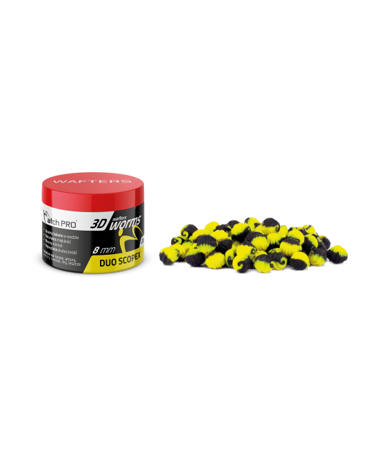 KULKI TOP WORMS WAFTERS DUO SCOPEX 8mm 20g MatchPro