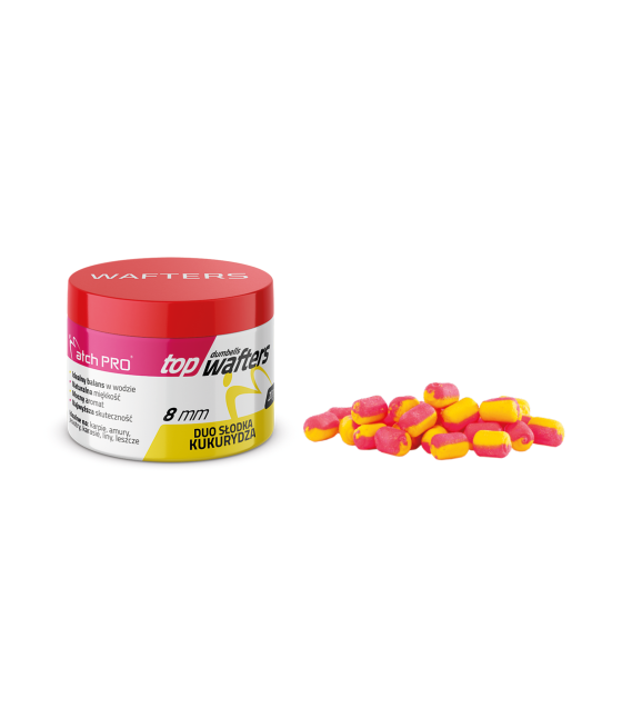 KULKI TOP DUMBELLS WAFTERS DUO SWEETCORN 8mm 20g MatchPro