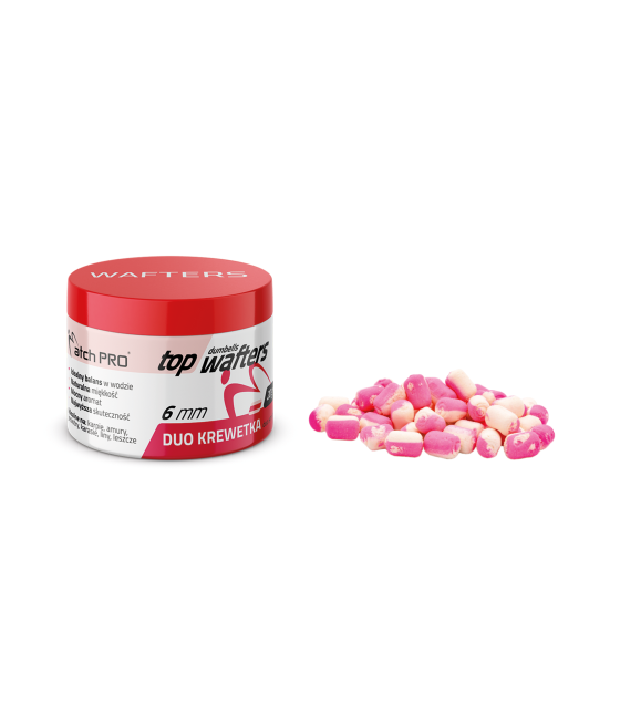 KULKI TOP DUMBELLS WAFTERS DUO SHRIMP 6mm 25g MatchPro