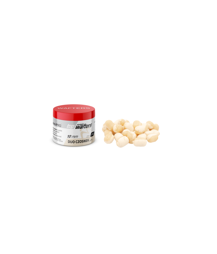 KULKI TOP DUMBELLS WAFTERS DUO GARLIC 10mm 20g MatchPro KULKI TOP DUMBELLS WAFTERS DUO GARLIC 10mm 20g MatchPro