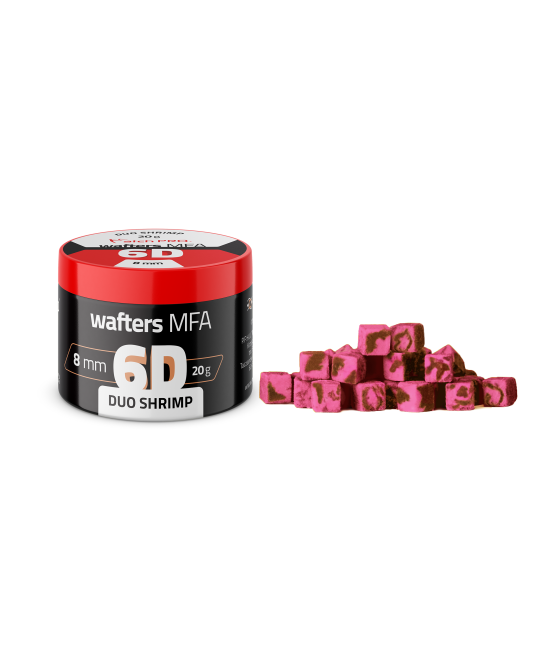 KULKI 6D WAFTERS MFA DUO SHRIMP 8x8mm 20g MatchPro