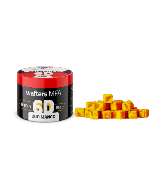 KULKI 6D WAFTERS MFA DUO MANGO 8x8mm 20g MatchPro