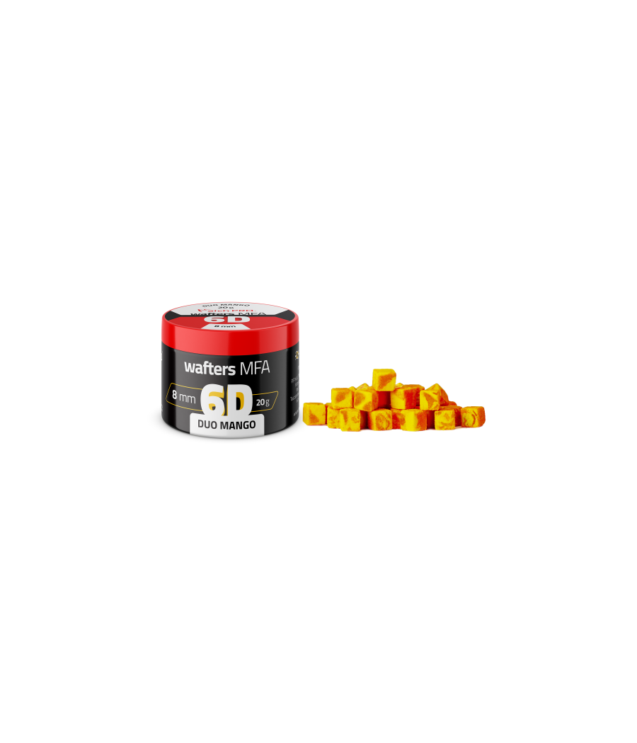 KULKI 6D WAFTERS MFA DUO MANGO 8x8mm 20g MatchPro KULKI 6D WAFTERS MFA DUO MANGO 8x8mm 20g MatchPro