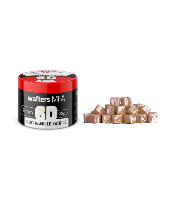 KULKI 6D WAFTERS MFA DUO VANILLE-GARLIC 8x8mm 20g MatchPro