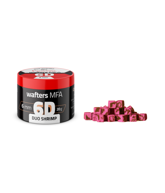 KULKI 6D WAFTERS MFA DUO SHRIMP 6x6mm 20g MatchPro