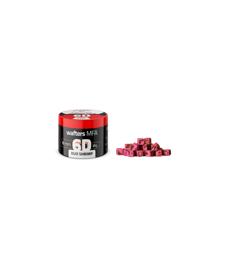 KULKI 6D WAFTERS MFA DUO SHRIMP 6x6mm 20g MatchPro