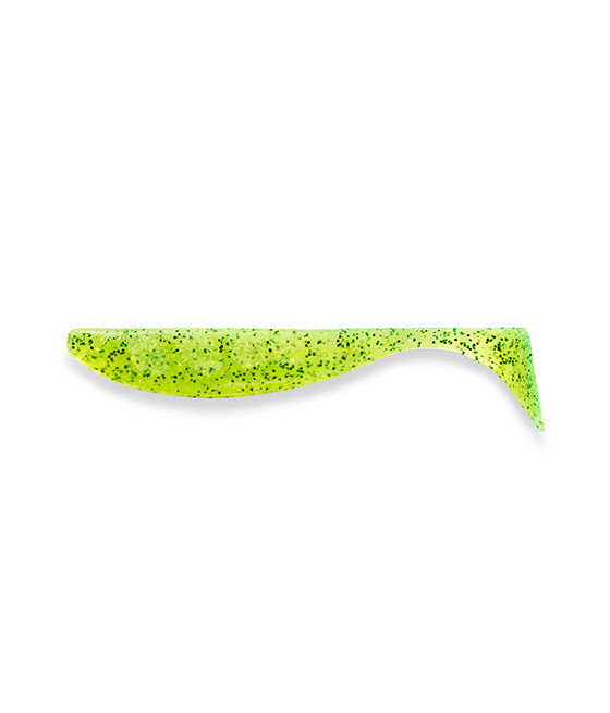 GUMA Wizzle Shad 5" 12,5cm 15g, KOLOR 026 - Flo Chartreuse/Green FISHUP 1SZT