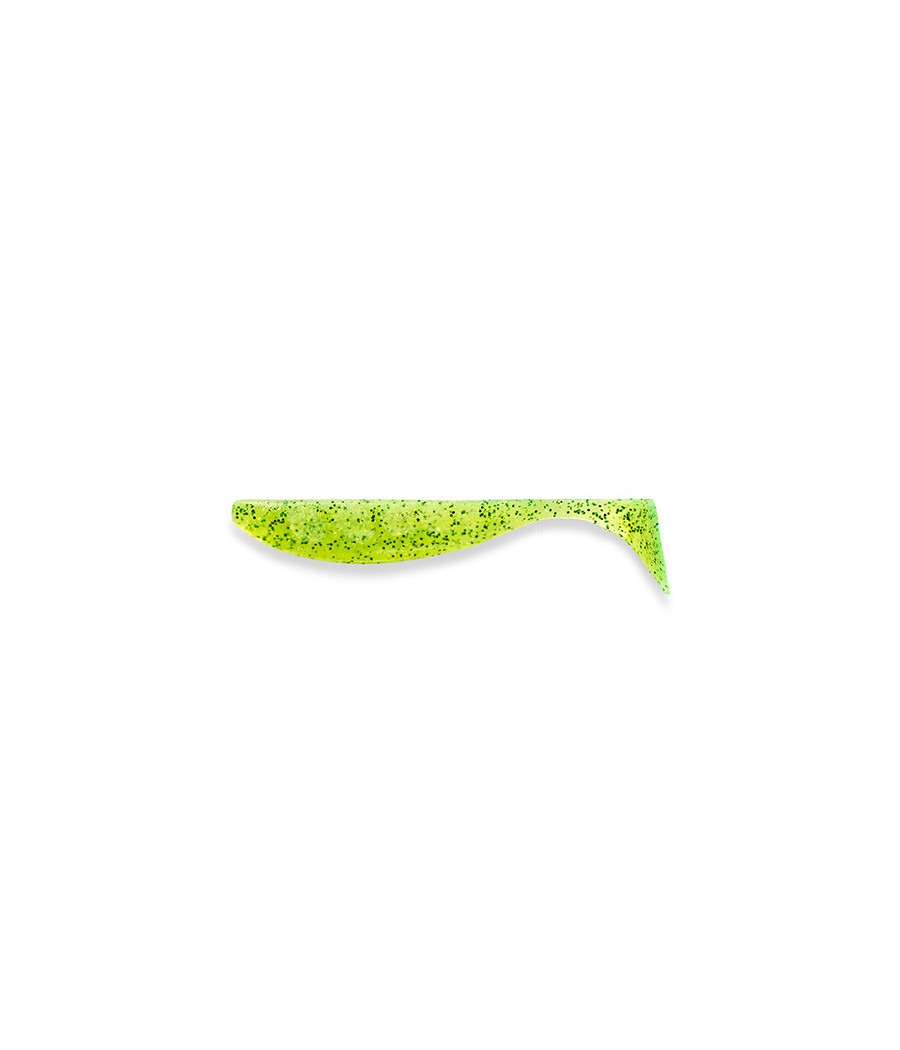 GUMA Wizzle Shad 5" 12,5cm 15g, KOLOR 026 - Flo Chartreuse/Green FISHUP 1SZT