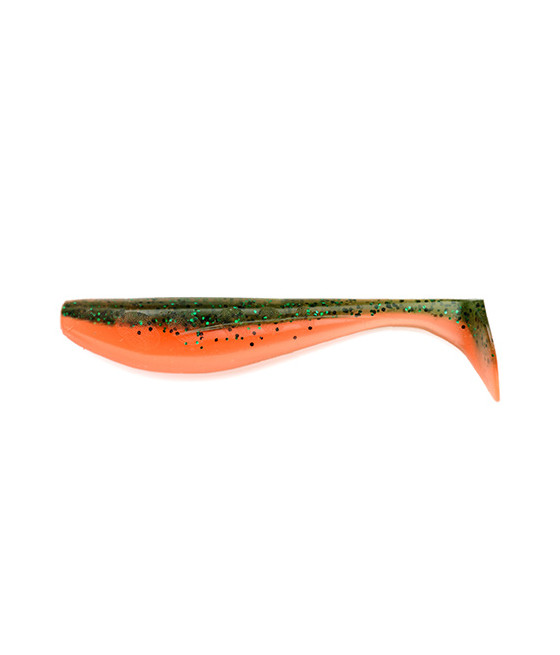 GUMA Wizzle Shad 5" 12,5cm 15g, KOLOR 205 - Watermelon/Flo Orange FISHUP 1SZT