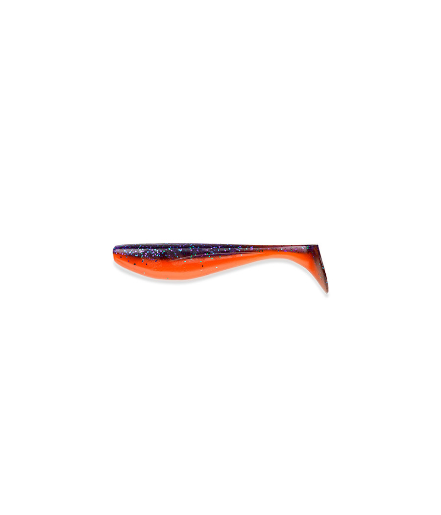 GUMA Wizzle Shad 5" 12,5cm 15g, KOLOR 207 - Dark Violet/Orange FISHUP 1SZT