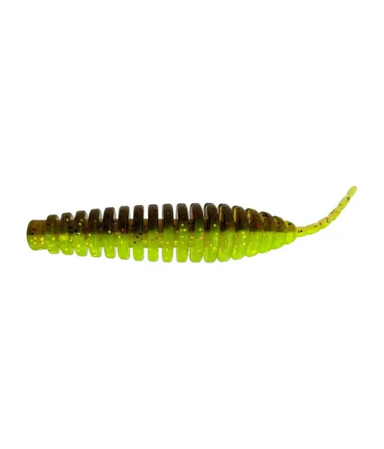 GUMA Tanta 2.5",  KOLOR 203 - Green Pumpkin/Flo Chartreuse FISHUP 8SZT