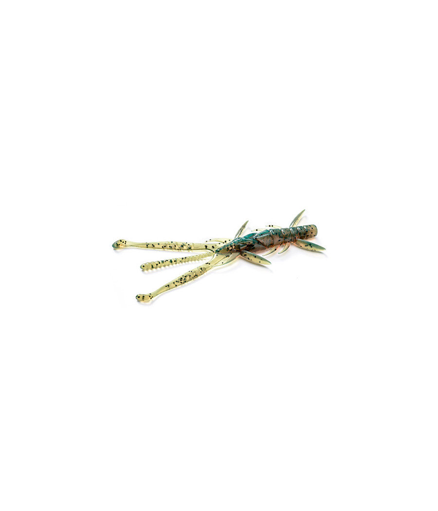 GUMA Shrimp 3",  KOLOR 017 - Motor Oil Pepper FISHUP 9SZT