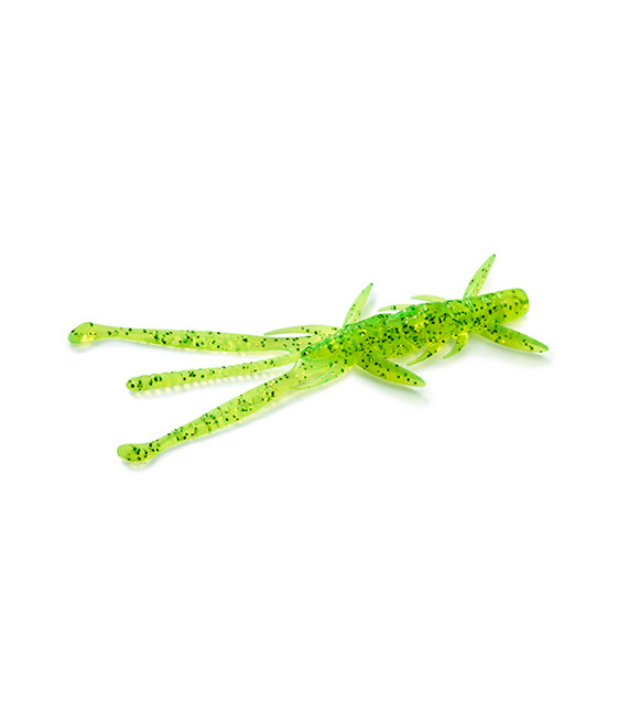 GUMA Shrimp 3",  KOLOR 026 - Flo Chartreuse/Green FISHUP 9SZT