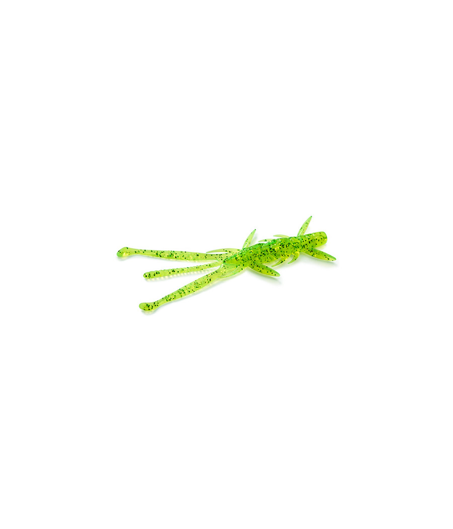 GUMA Shrimp 3",  KOLOR 026 - Flo Chartreuse/Green FISHUP 9SZT