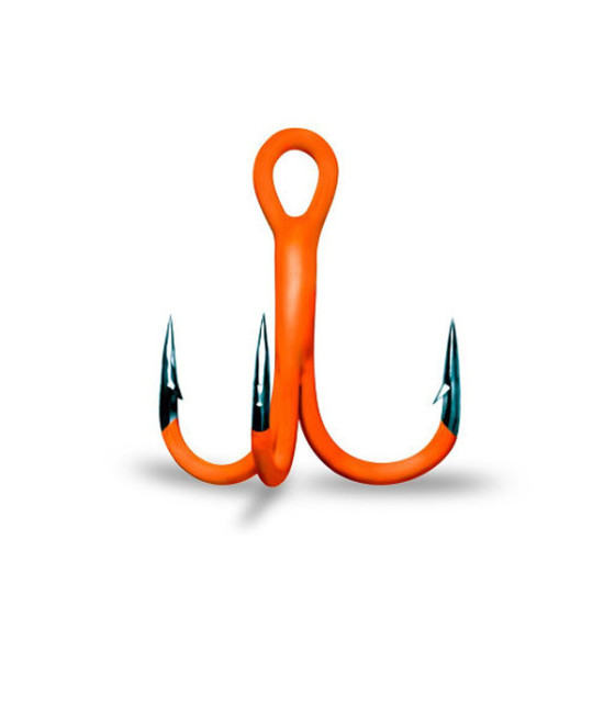 KOTWICA GURZA ROUND TREBLE ST-36 UV ORANGE rozm. 6, 1SZT