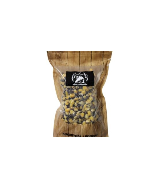 Kukurydza-Konopie 1 kg CARP FOOD
